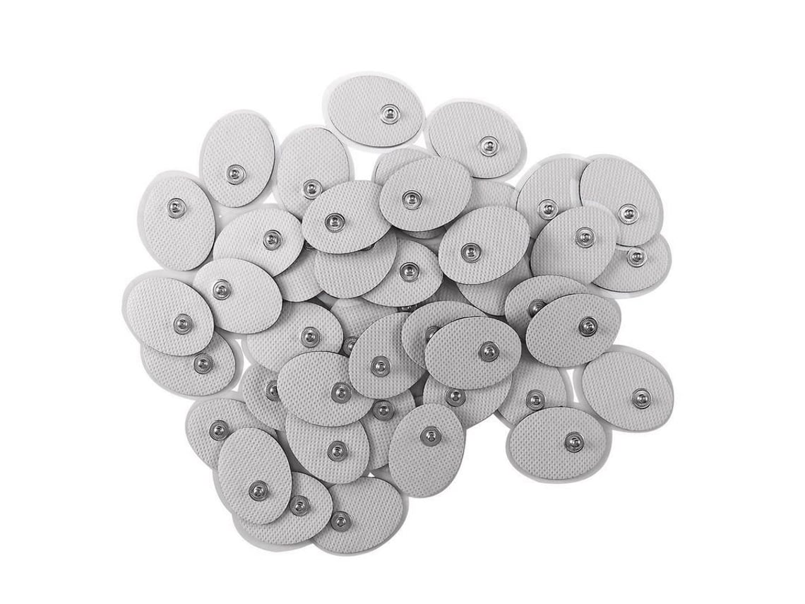 20 Electrodos De 3x4 Cm Para Máquina De Terapia Tens Digital Para Masaje Corporal