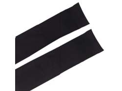 2026-mangas De Brazo De Seda De Hielo Refrescantes Protección Solar Uv Elásticas Para Exterior Viajes Correr Ciclismo Negro