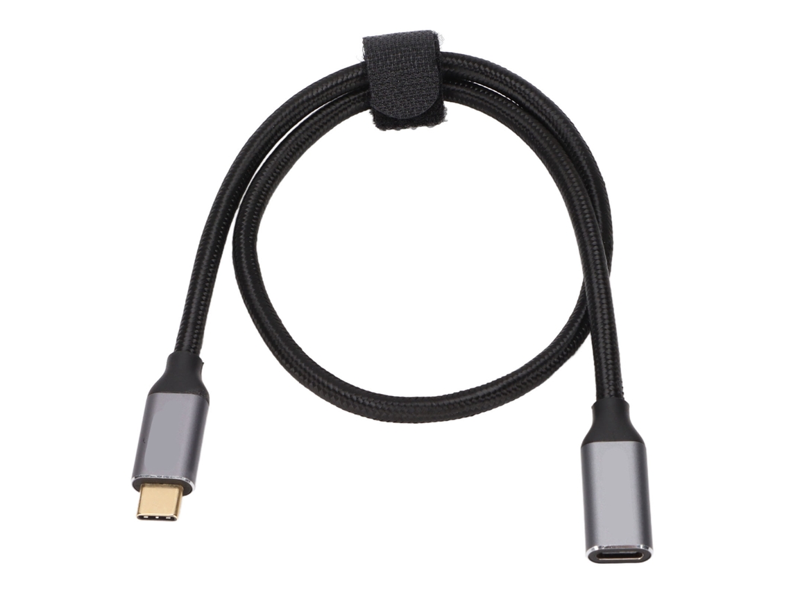 Cable De Extensión Tipo C Macho A Hembra 100w Pd 5a Usb 3.2 Gen2 4k 10gbps