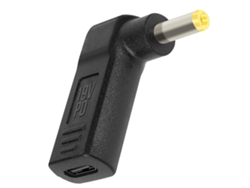 Adaptador Carga Ángulo Usb-C Cc AVIZAR Negro