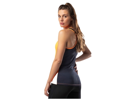 Camiseta sin Mangas de Mujer para Cicling SIROKO Volcano Naranja (XS)