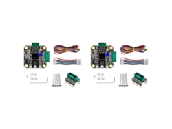 2x Nema 17 Stepper Motor Driver, Mks Servo42c Pcba Motor Driver Kit Ultra Quiet Board