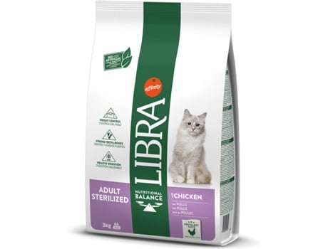 Pienso LIBRA Comida Gato Esterilizado con Pollo