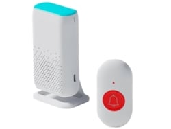 Novo D320 Campainha Sem Fio Com Vibração E Flash, Pager Inteligente Para Idosos, Pager De Emergência Sem Fio À Prova D'água, Sistema De Alerta De
