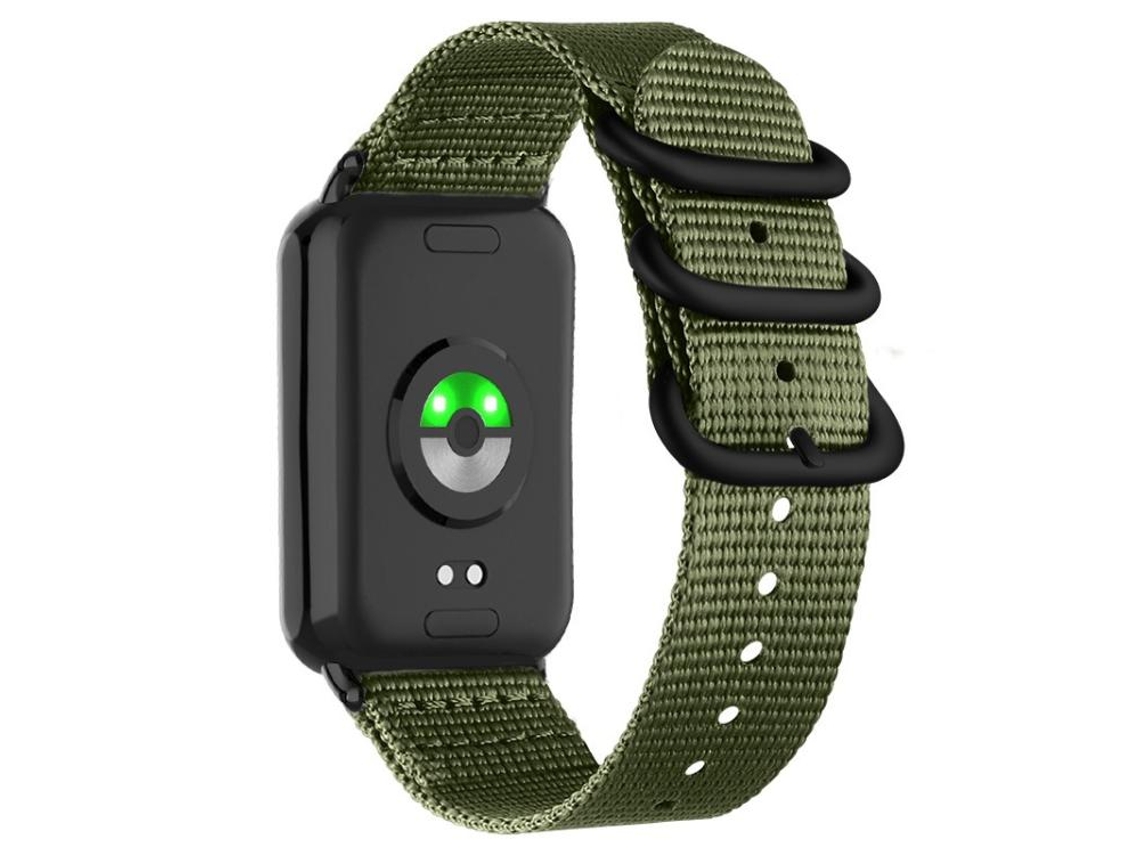 Correa de nailon negra para Redmi Watch 6 / 5 / 4 - Doble hebilla