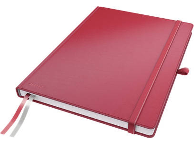 Cuarderno LEITZ 44710025 (Rojo - A4 - Cuadriculado - 21x29.7cm)