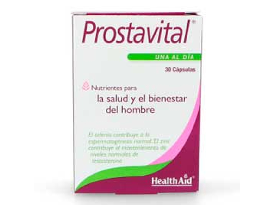 Complemento Alimentar HEALTH AID Prostavital (30 cápsulas)