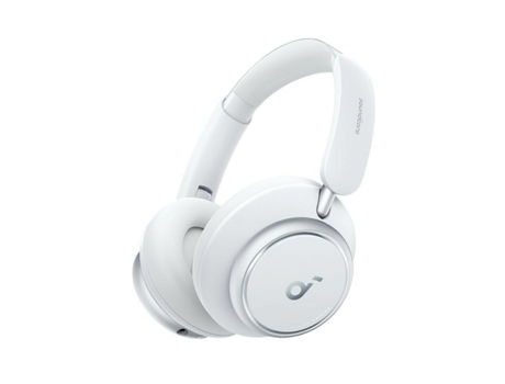 Auriculares con Micrófono SOUNDCORE Space Q45 (Blanco - USB - USB-C - Jack 3.5 mm - Bluetooth - Bluetooth 5.3)
