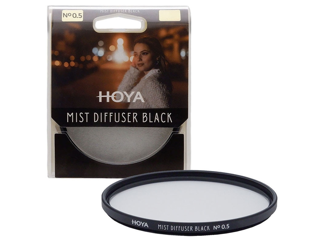 Filtro difusor de niebla negra HOYA Nº 0,5 82 mm
