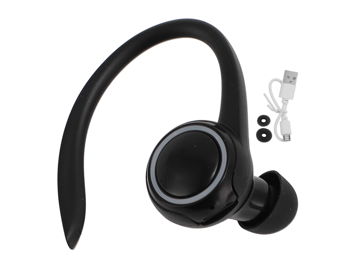 Auriculares Inalámbricos Con Micrófono Y Cancelación Activa De Ruido, Con Gancho Para La Oreja, Para Deportes, Conducción, Negocios, Llamadas Y Músic
