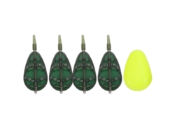 Juego de comederos portátiles para pesca con moldes