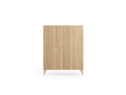 Mueble zapatero/armario HERDASA Narvik roble dorado 109 x 90 x 27 cm