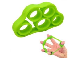 Omni-entrenador De Dedos De Silicona - Entrenador De Muñeca Y Agarre 3kg Verde