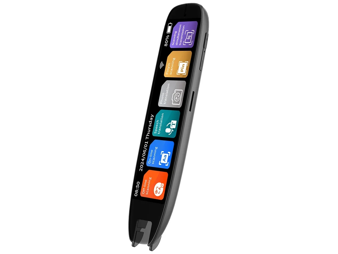 Lápiz traductor de voz con Wi-Fi/Bluetooth, 142 idiomas