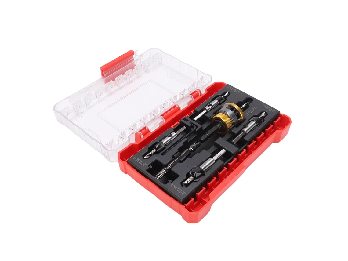Kit De Brocas De Fresado De Aluminio Y Acero Ajustables De Precisión Con Tope