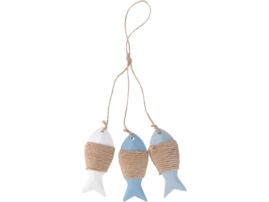 Colgante Madera Forma Ventana Decoración Pared Natural Adorno Jardín Fiestas Niños Niñas Pez