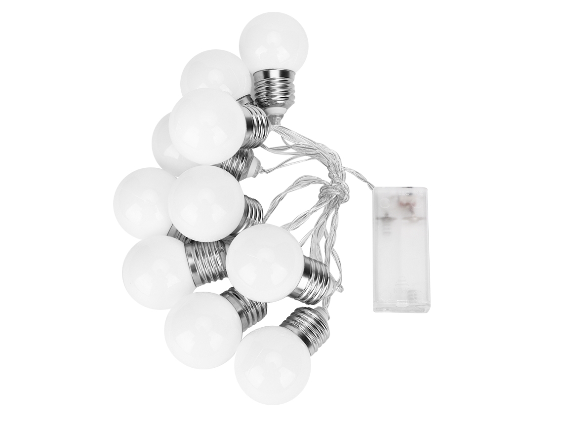 Guirnalda De Luces Led Blancas Como La Leche Con Forma De Cordero, 10 Led, 1,5 M, Luz Cálida Para Decoración De Fiestas Navideñas.