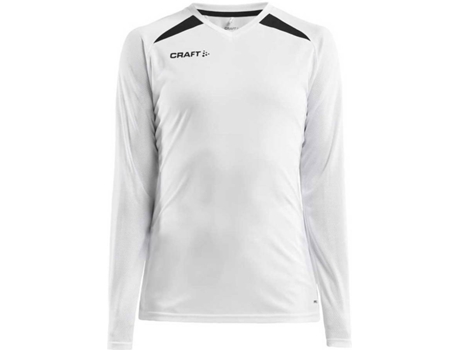 Camiseta de Mujer CRAFT Control Impact Tenis Blanco (M)