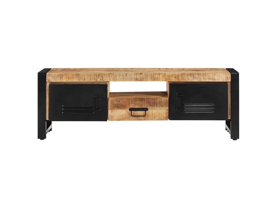 Maison Exclusive - Mueble De Tv Madera Maciza De Mango 120x30x40 Cm