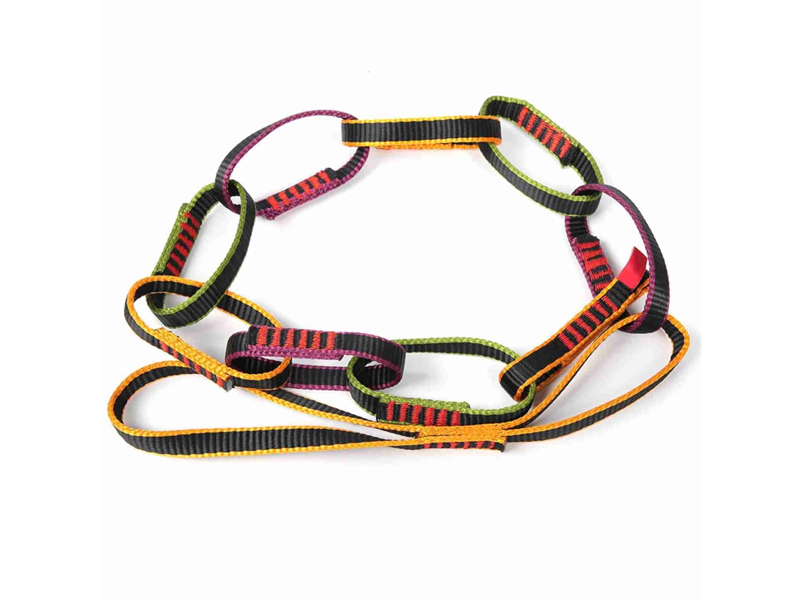 Cuerda De Nailon Tipo Margarita Para Escalada Con Anillo De Descenso, Equipo De Montañismo, Anclaje Personal