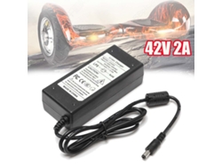 Cargador 42V 2A para Hoverboard con Baterías de Litio 36V y Conector de 5.5Mm SIN MARCA