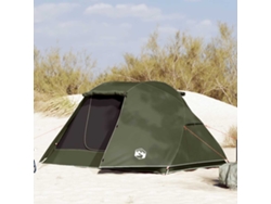 Tienda de pesca para 3 personas, impermeable, verde oliva