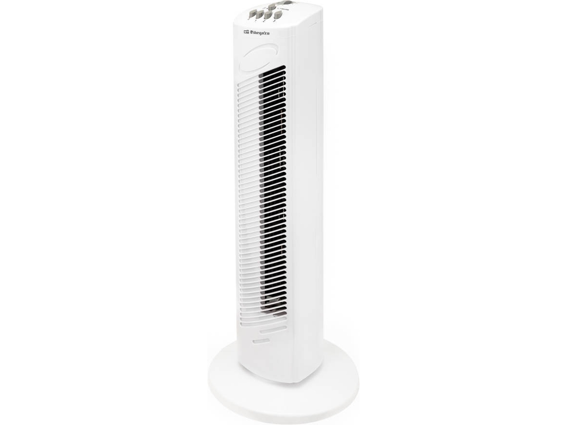 Ventilador de Torre ORBEGOZO TW 0745 (3 velocidades - 45 W)