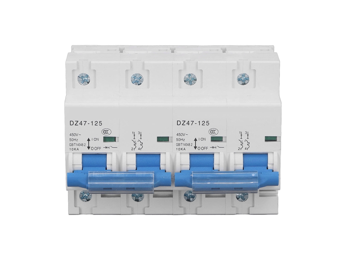 2026velora-interruptor De Circuito Con Interbloqueo 10ka 100a Transferidor Manual De Doble Potencia Ac450v Instalación En Rail