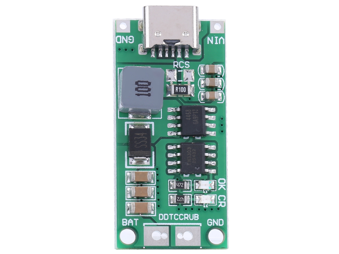 Módulo Cargador De Baterías Li-ion Step Up Boost 3s1a Placa De Carga Ddtccrub