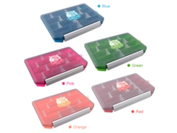 Caja De Aparejos De Pesca Con Separadores Extraíbles Para Guardar Señuelos, Anzuelos Y Accesorios De Pesca.