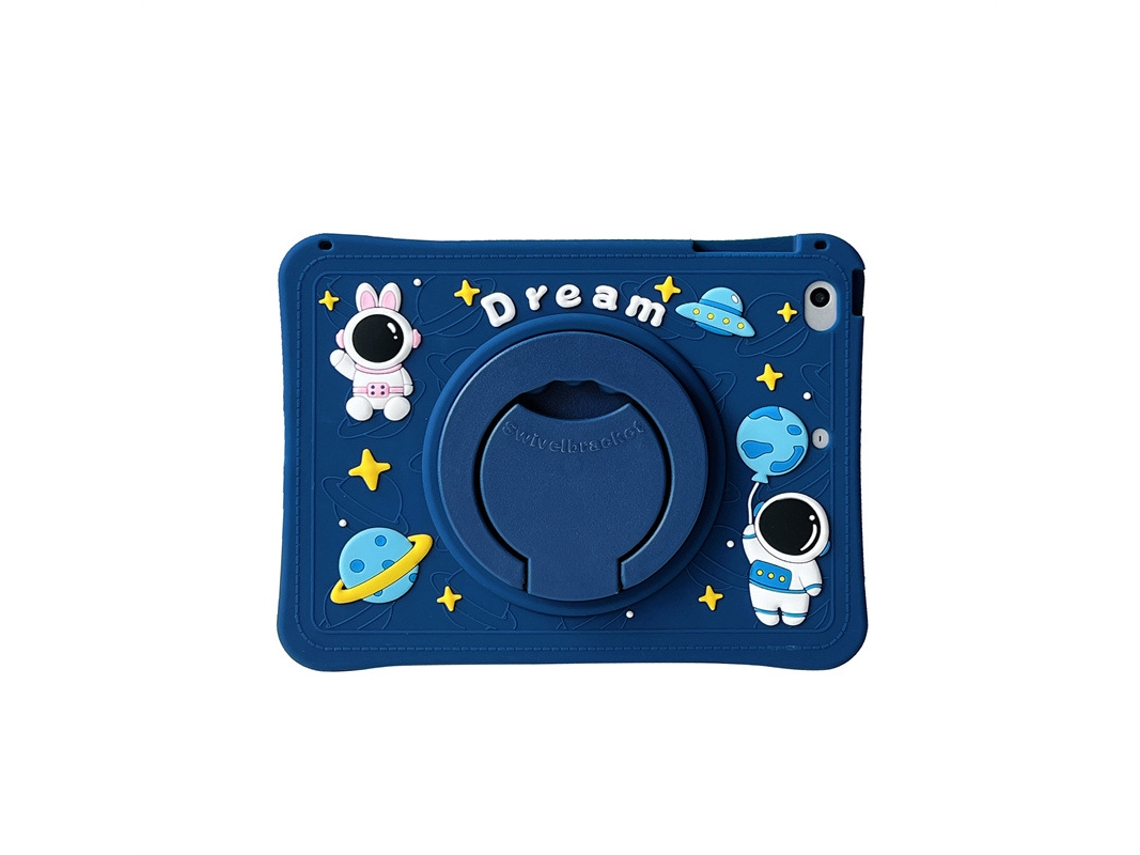YUYSAN Funda protectora giratoria portátil para iPad mini123 con correa para el hombro azul (A)