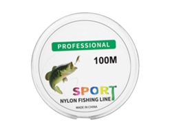 Hilo De Pesca De Nailon Heng Jia De 100 M, Súper Resistente A La Abrasión, Verde Oscuro, 8,0 Mm
