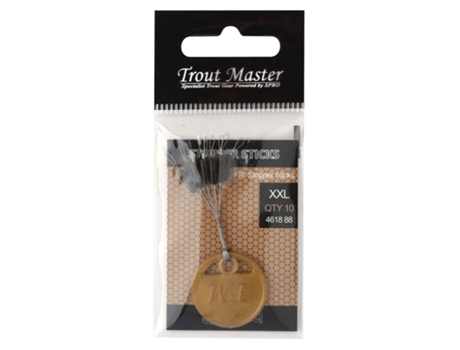 Tope de flotador TROUT MASTER TROUT MASTER Soft Stopper Sticks 2x6,8 mm