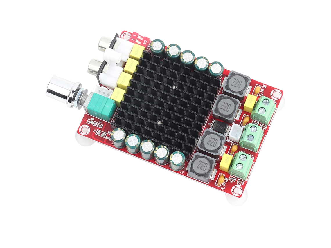 Placa Amplificadora Digital De Ultra Alta Potencia 18-100 Khz 2x100 W Tda7498