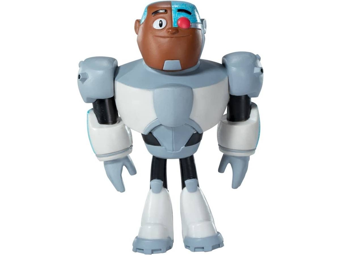 Figura Cyborg Teen Titans Go! Bendy Bendyfigs 9,5 cm