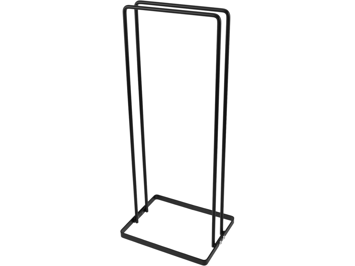 Organizador Almacenamiento Resistente Fiable Negro Soporte Desmontable 40 Hogar Moderno Cm