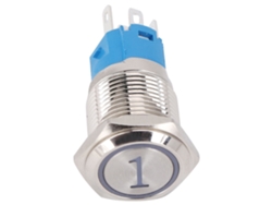 Pulsador momentáneo con LED 220 V CA