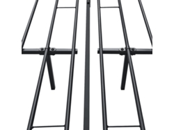 Cama matrimonio Laos [EN.CASA] con somier metal 160 x 200cm - Negro