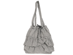 Bolso de viaje para mujer Hengrongshen con diseño a cuadros coreanos y capacidad para las axilas