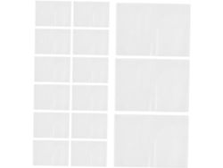Paquete De 30 Fundas Multifuncionales De Pvc Transparente Para Pasaporte, Ligeras E Impermeables.