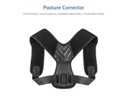 Corrector de postura unisex ajustable para aliviar el dolor de espalda.