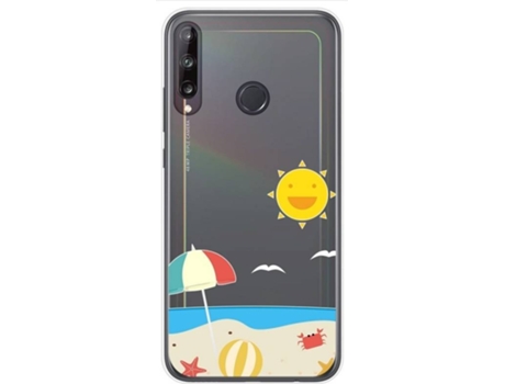 Carcasa Huawei P40 Lite E TUMUNDOSMARTPHONE Dibujos Transparente Multicolor