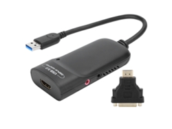 Adaptador (usb3.0 A Hdmi, Compatible Con Salida 2k)