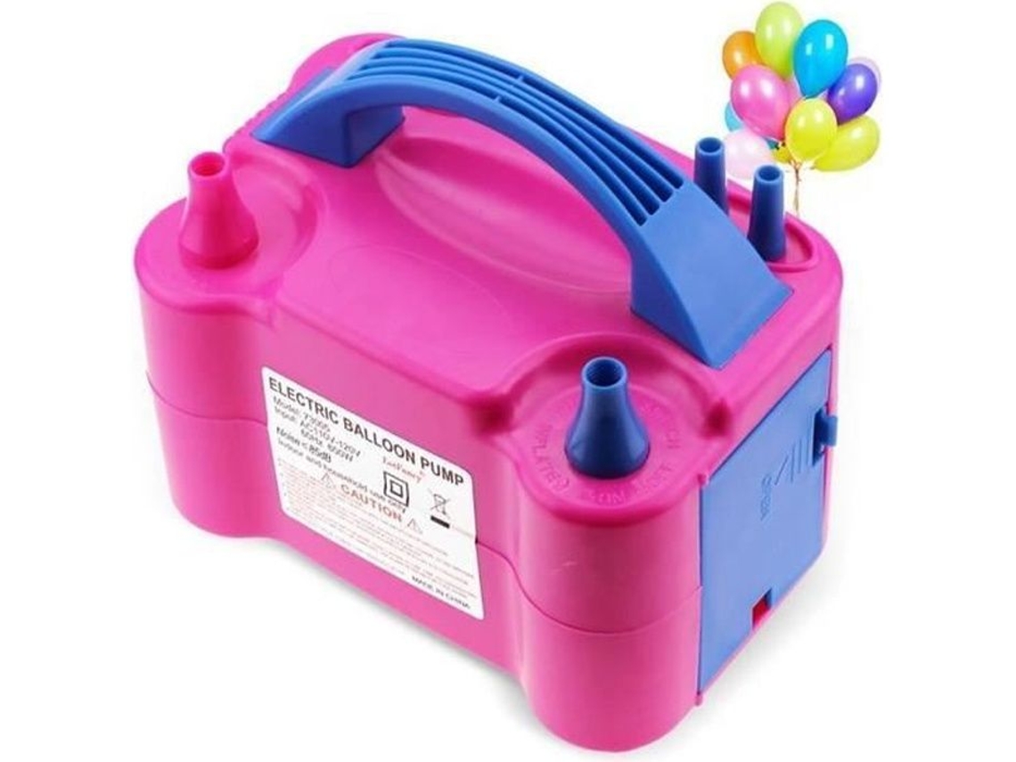 Inflador De Balão Com Bomba De Ar Ventilador Portátil Para Festa De Aniversário, Decoração Elétrica De Balão De Látex 