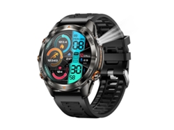Reloj Inteligente F310 Con Pantalla Hd De 1,46 Pulgadas, Seguimiento De Ejercicio, Monitoreo De Presión Arterial Y Frecuencia Cardíaca (negro)