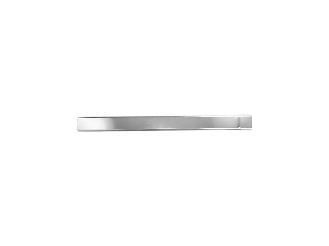 Bajante de aluminio Renoplast® Rk65, 100 cm, 45 x 45 mm, rectangular, gris, para canalones de lluvia