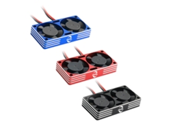 Para radiador Okhl 540 550 3650 3660 3670, refrigeración de motor de alta velocidad, ventilador doble de metal 3010 1/7 1/8 1/10, coches RC, vehículos M