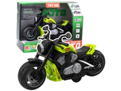 Motocicleta de juguete a batería con luces y sonidos verde B.active