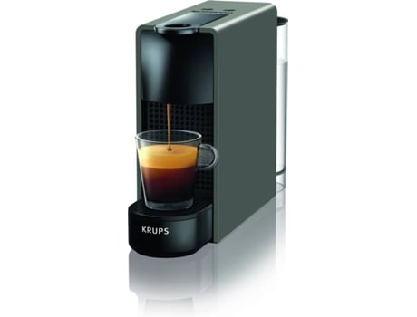 Cafetera de Cápsulas KRUPS Nespresso Essenza Mini XN110B GR Gris