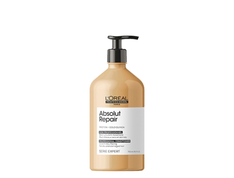 Se Absolute Repair Gold Acondicionador Cuidado Regenerador Cabello Dañado 750Ml LOREAL